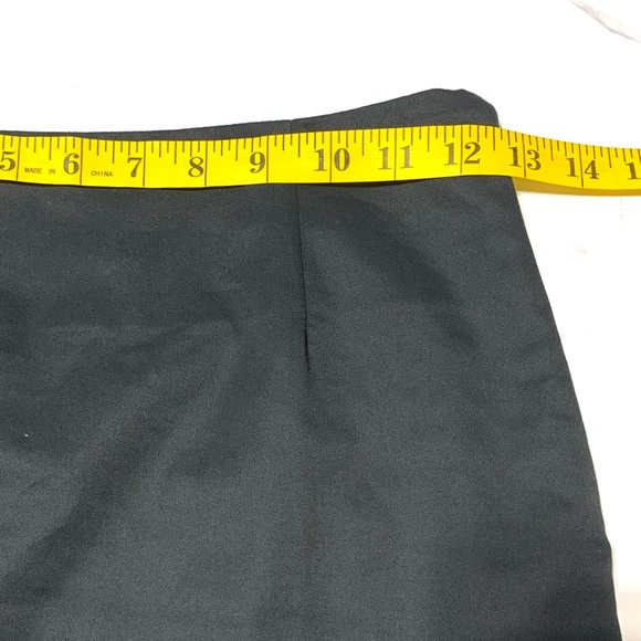 NWOT Jacob Black Mermaid High Waisted Knee Length Ruffle Skirt Size 0 - Picture 9 of 11